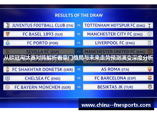 从欧冠淘汰赛对阵解析看豪门格局与未来走势预测演变深度分析