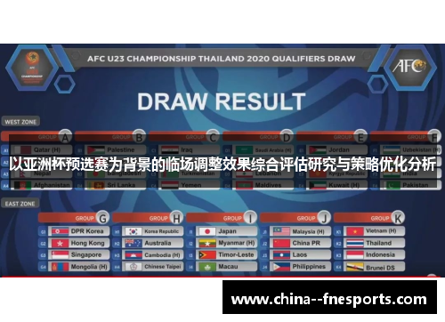 以亚洲杯预选赛为背景的临场调整效果综合评估研究与策略优化分析 以亚洲杯预选赛为背景的临场调整效果综合评估研究与策略优化分析