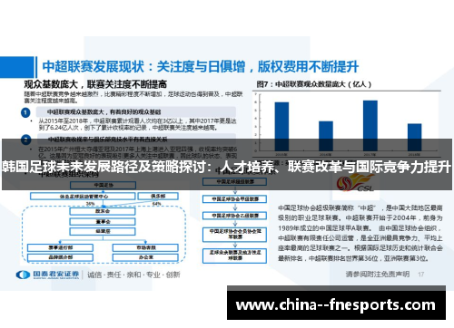 韩国足球未来发展路径及策略探讨：人才培养、联赛改革与国际竞争力提升